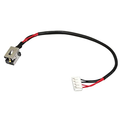 Zahara DC Power Jack with Cable Socket Plug Port Replacement for Toshiba L875D-S7332 L875-S7153 L875-S7208