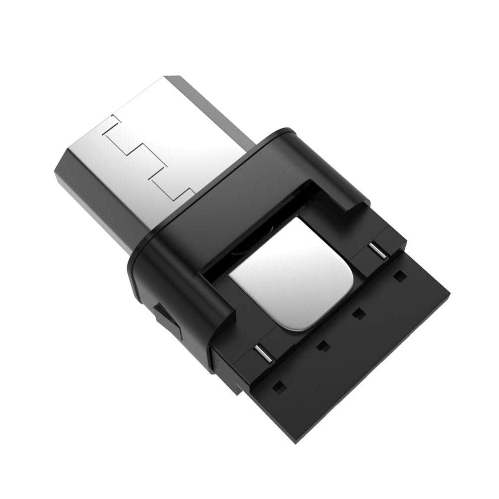 MELIFE Micro USB Type B Male Plug Connector Kits, 10 Pack Straight Jack Micro-USB Repair Replacement Adapter for DIY