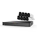 Revo America Ultra 16 Ch. 4TB HDD IP NVR Video Surveillance System, 8 x 4MP Indoor/Outdoor IP Bullet Cameras - Remote Access via Smart Phone, Tablet