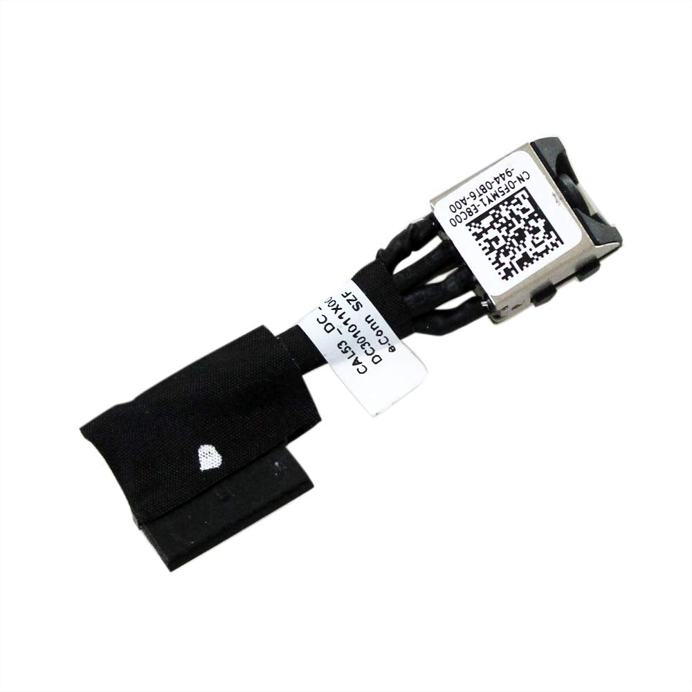GinTai DC Power Jack with Cable Socket Plug Charging Port Replacement for Dell G3 15 17 3379 3579 P35E003 P75F003 0F5MY1