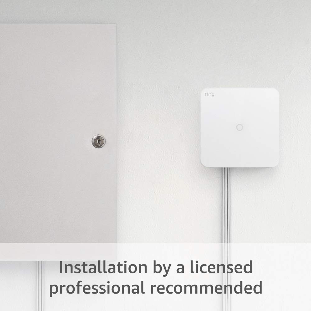 Ring Retrofit Alarm Kit | Convert Wired Security Contact Sensors to Ring Smart System | Compatible with Most Door & Motion Sensors| Pro Install