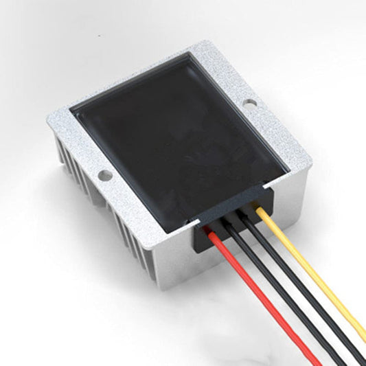 SZZWJ Voltage Reducer Converter Regulator DC 48V Step-Down to 19V 4A(76W) Power Module, light gray, 75*75*32mm (ZD76-4819L01)