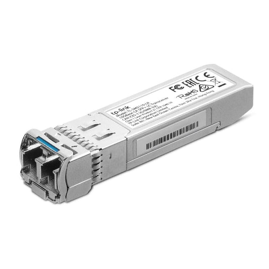 TP-Link Omada SM5110-LR | 10G-LR SFP+ LC Transceiver, Single-Mode SFP Module| Plug and Play | LC Duplex Interface | Hot Pluggable | Up to 10km