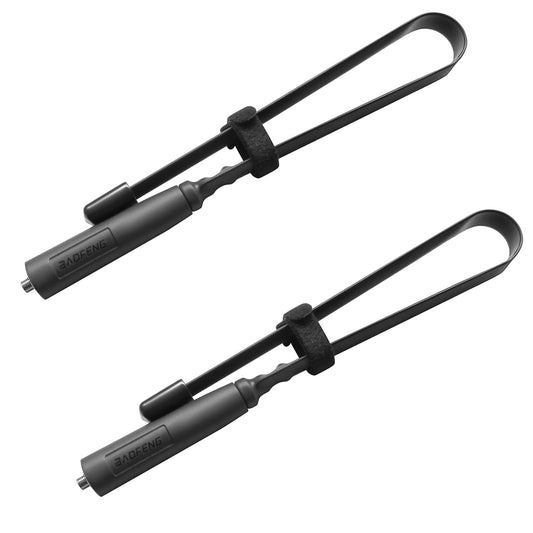 2 Pack BAOFENG Antenna VHF/UHF 18.8-inch 144/430MHz High Gain Foldable Ham Radio Antenna for UV-5R,5RPlus,BF-F8HP,BF-888S,BF-888S EX, 5RX3, 3RPlus