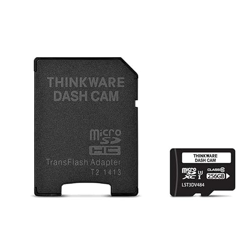 Thinkware 256GB MicroSD Card for Thinkware Dash Cams - Loop Recording Storage
