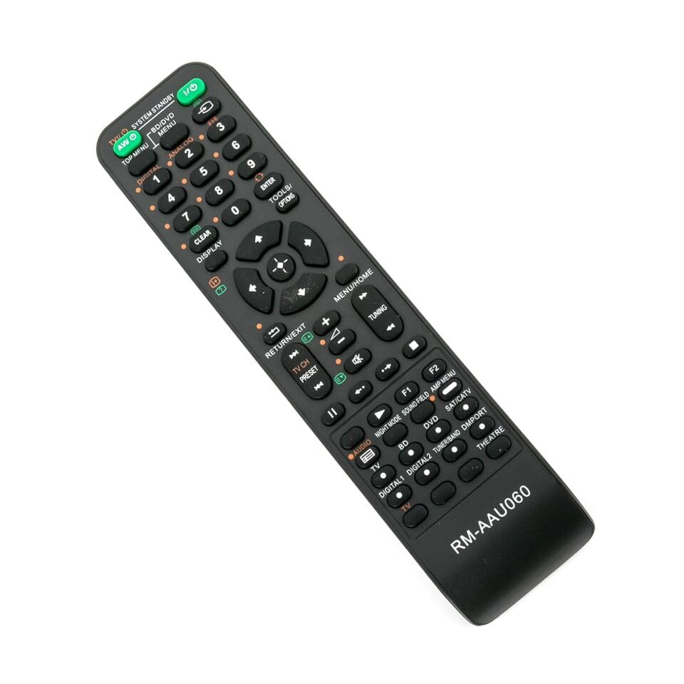 New RM-AAU060 Replace Remote Control Compatible with Sony Home Theater RM-AAU029 HTFS3