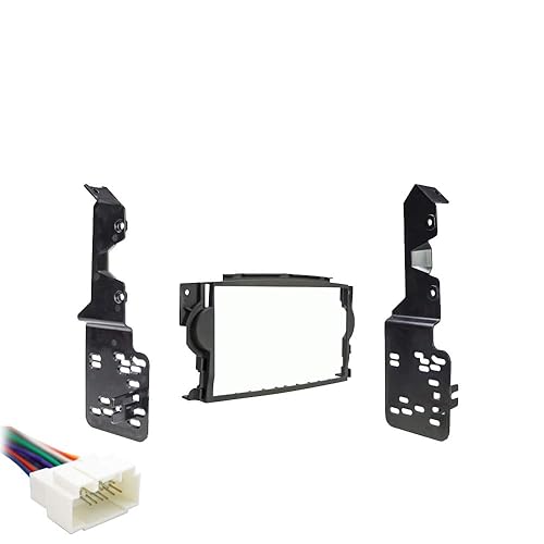 Harmony Audio Radio Install Bundle Fits Acura TL 2004-2006 with Metra 99-7815B Double DIN Dash Kit
