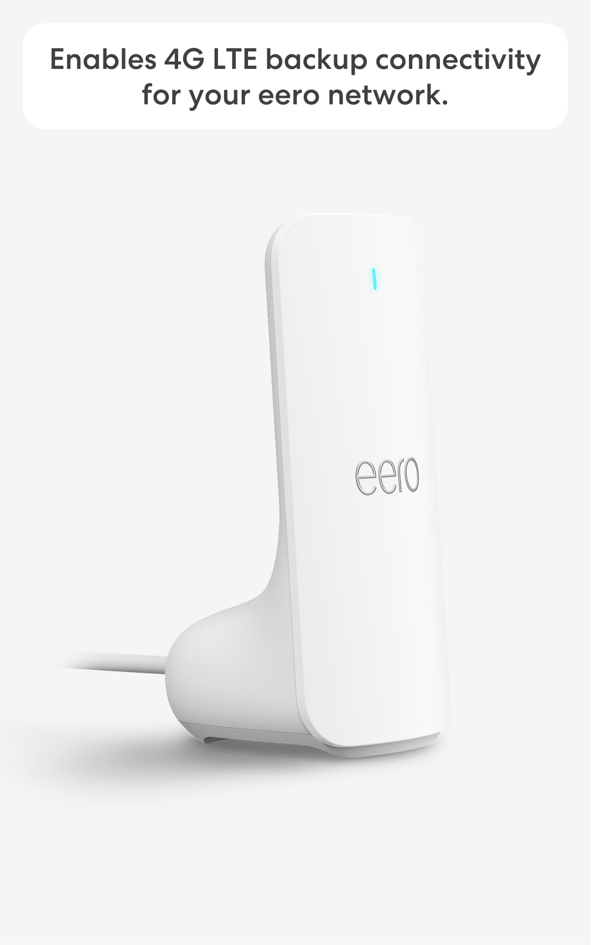 Amazon eero Signal 4G LTE cellular backup for eero systems, annual eero Plus subscription is required for connectivity - available in app (newest
