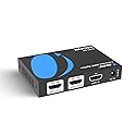 OREI eARC Audio Splitter 1 in 2 Out - HDMI ARC/eARC Audio Extractor & Splitter, Dolby Atmos, DTS:X, TrueHD, CEC Volume Control, Dual Soundbar Audio