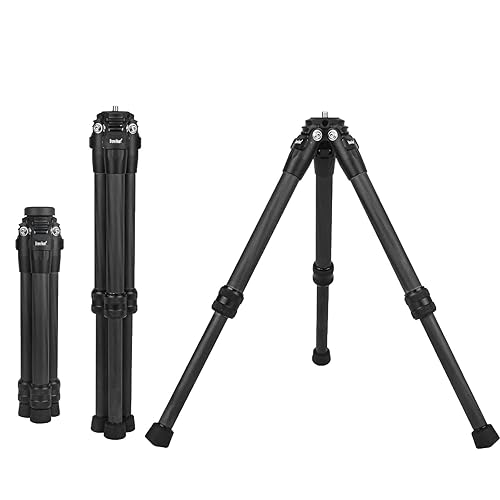 Brave Heart True Carbon Fiber 3model Micro Desktop Mini Tripod for Insta360 Insta 360 X5 X4 X3 X2 R X GO 2 one R RS for DJI OSMO 360 Action Camera
