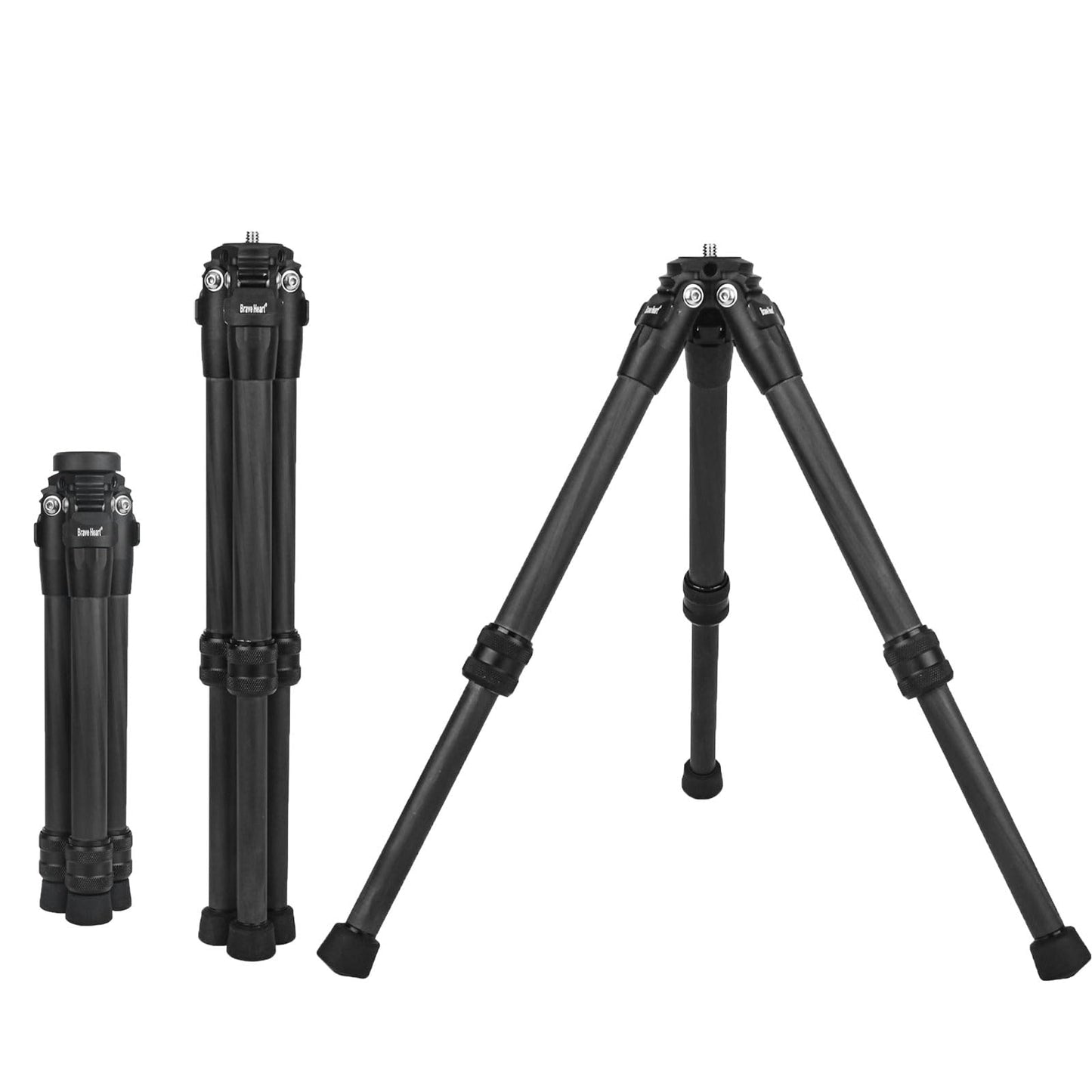 Kezhi 3 Model mini Carbon Fiber Small Tabletop tabledesk Travel Tripod for insta360 Insta 360 x5 x4 x3 for DJI Action 6 5 4 3 2 Camera, Gimbal