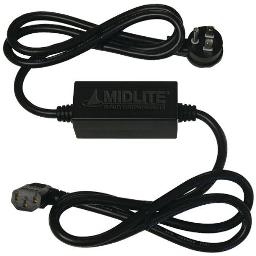 MIDLITE 120-6B in-Line Surge and Lightning Suppressor with RFI Filtering, 6 ft