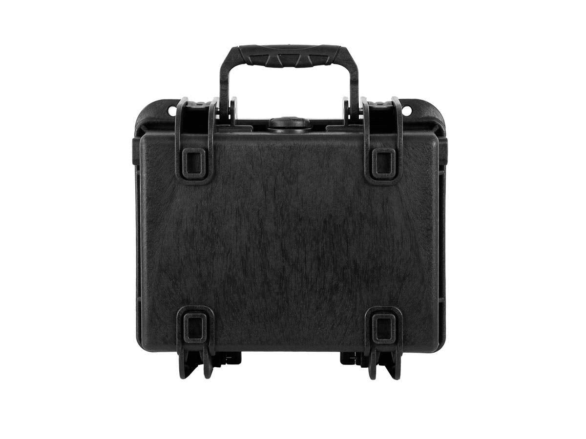 Monoprice Weatherproof/Shockproof Hard Case - IP67, Customizable Foam, 10" x 8" x 4", Black - Pure Outdoor Collection