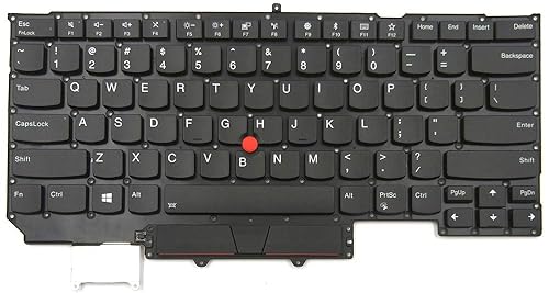 laptoppartshub Lph Replacement Backlit Keyboard for Thinkpad X1 Carbon 5th Gen 2017 Series Laptop
