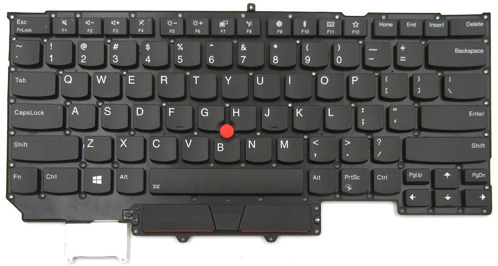 laptoppartshub Lph Replacement Backlit Keyboard for Thinkpad X1 Carbon 6th Gen 2018 Series Laptop
