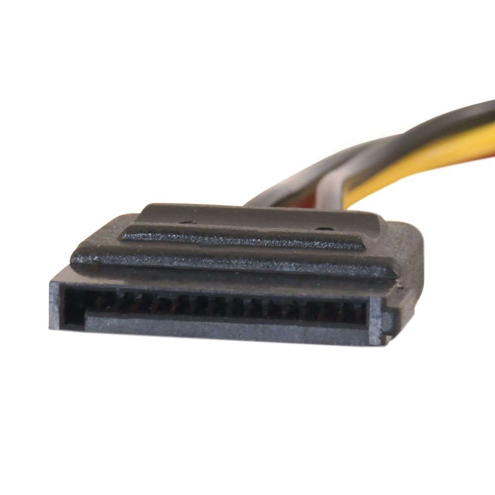 C2G 10151 Serial ATA (SATA) Power Adapter Cable (6 Inches, 0.15 Meters)