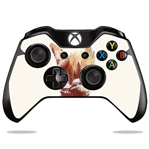 MightySkins Skin Compatible with Microsoft Xbox One or One S Controller - Blind Fox | Protective, Durable, and Unique Vinyl wrap Cover | Easy