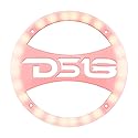 DS18 PRO-GRILL10LGO Grill Speaker Cover Built in RGB Light - 10-Inch, Uv Coating, Scratch Resistant, Protect and Cover Your Speakers (Single)