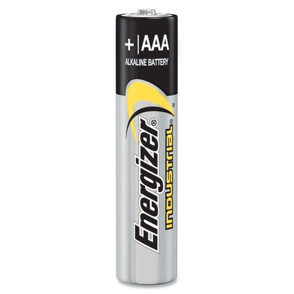 Industrial Alkaline Bid Battery, AAA, 1.5-Volt