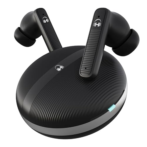 HARMONY TWENTY-TWO HTT-17, Wireless Earbuds, ENC 4 Mic Call Noise Cancelling, 13mm Deep Bass in Ear Buds with Voice Assistant, 5.4 Bluetooth