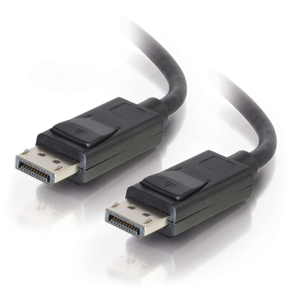 C2G Legrand DisplayPort 1.2 Male to Male Displayport Cable, Black Display Port Cable, 3 Foot Digital Display Cable, 8k Display Port, 1 Count, C2G
