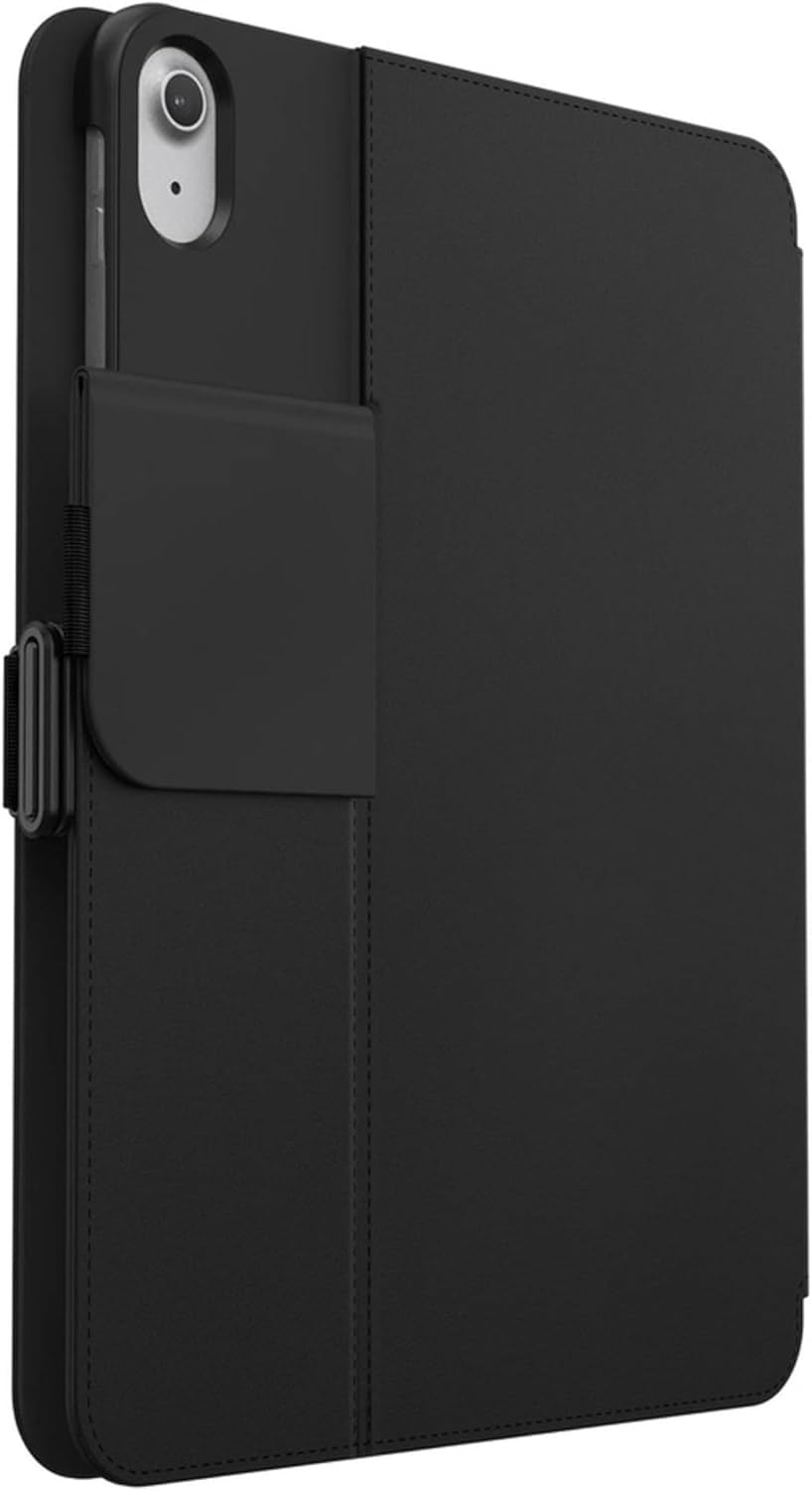 Speck Balance Folio Case for iPad 11" (A16, 2025) & 10.9" 10th Gen (2022) - Drop & Camera Protection, Slim Multi Range Stand, Apple Pencil Holder