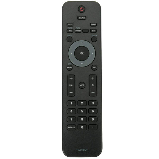 Replacement Remote Control Compatible with Philips TV 26PFL4507/F7 22PFL4507/F7 32PFL4507/F7 22PFL4507 26PFL4507