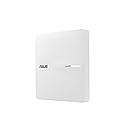 ASUS ExpertWiFi EBA63 AX3000 Dual-Band WiFi 6 (802.11ax) PoE Access Point, Support up to 5 SSIDs and VLAN, Self-Defined Network, Support PoE & PoE+
