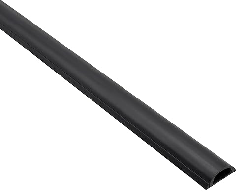 Electriduct Cable Shield Floor Cord Cover CSX-1.5 PVC Wire Protector 31 Inch - Black