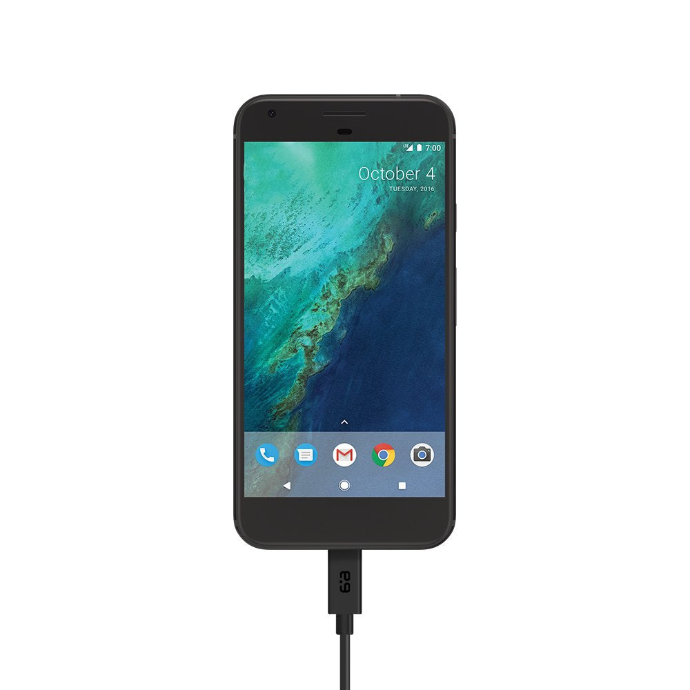 PureGear USB-C to USB-A Cable, Black - 4 ft.