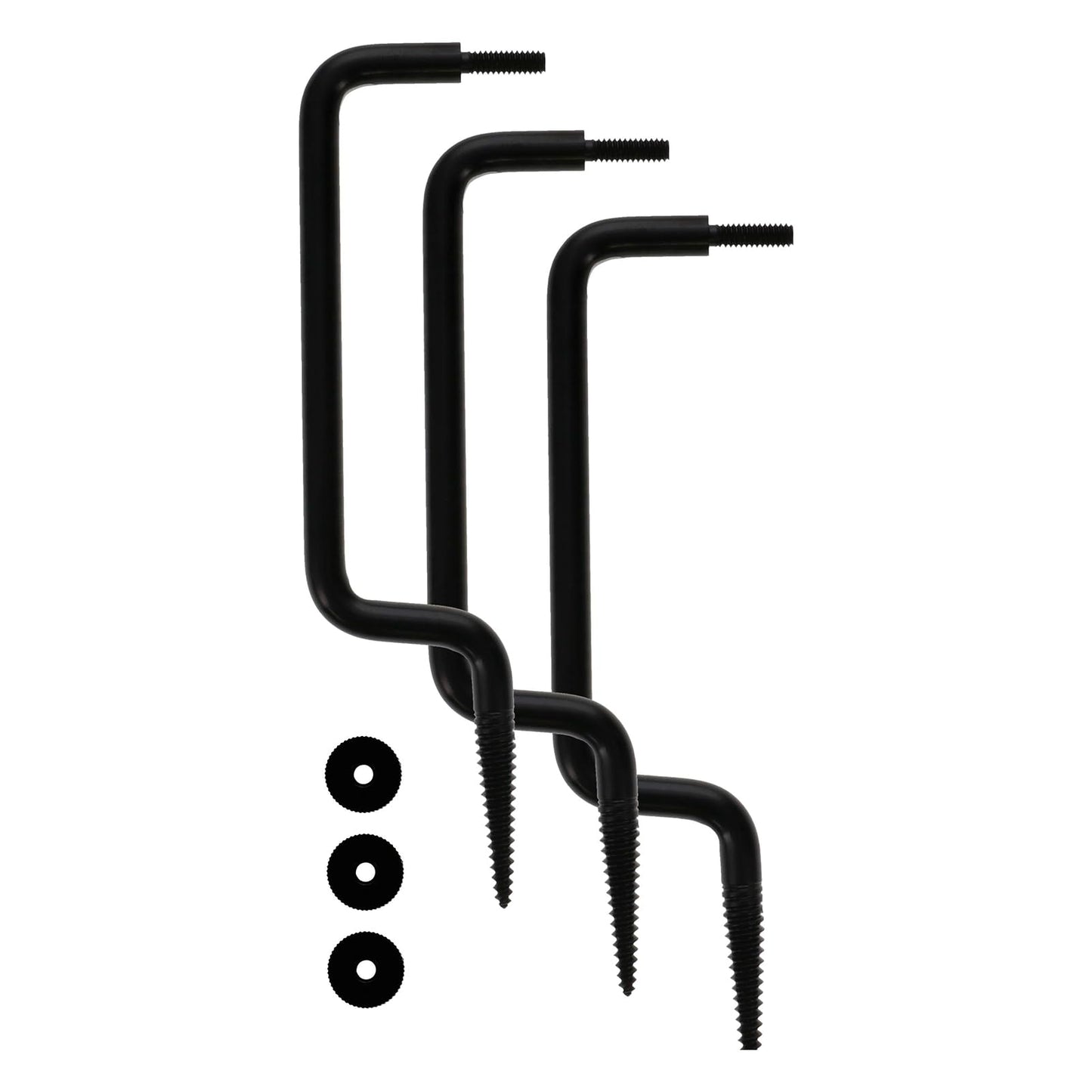 STEALTH CAM Universal Fit 1/4" Tripod Mount Compact Stabilizing Durable Steel 8.25" Width 2.375" Height Hunting Trail Camera Tree Screw Mount, 3 Pack