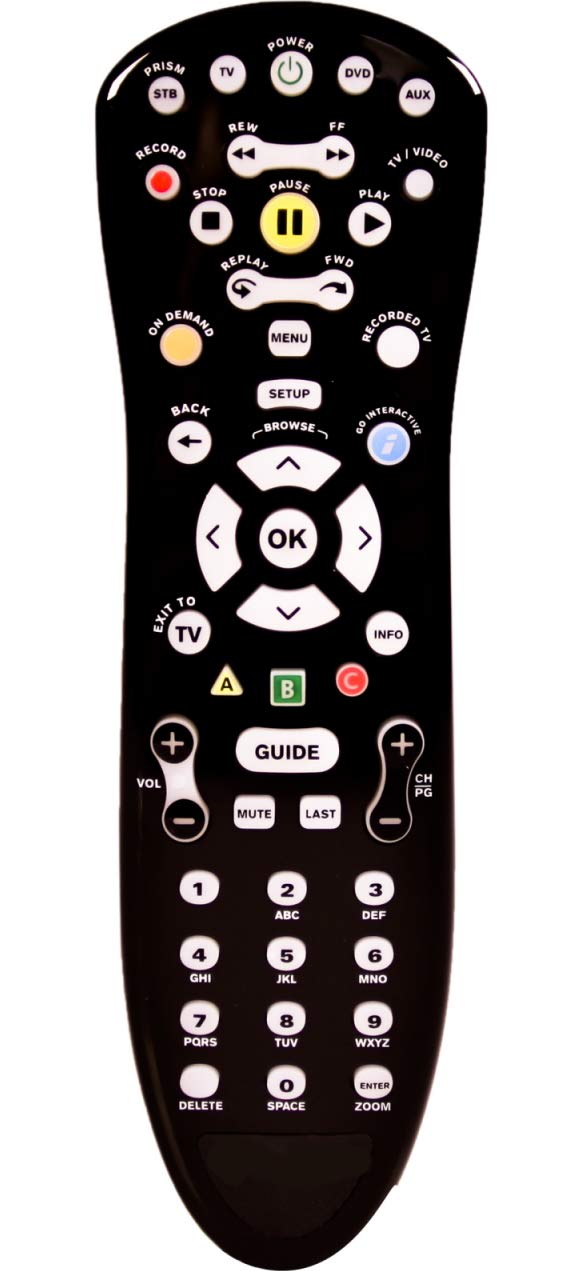Frontier MXV4 IR Remote Control with 2 AA Batteries