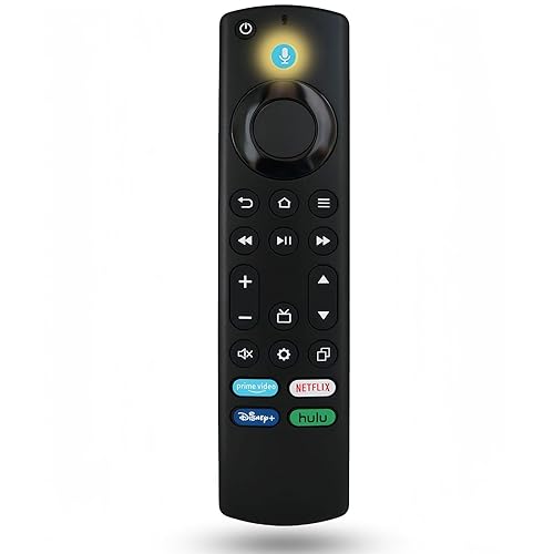 Voice Replacement Remote Control for AMZ Omni Series TV 43" 50" 55" 65" 75" 4K UHD Smart TV 4K65M600A 4K43M600A 4K55M600A 4K75M600A 4K50M600A Amazon