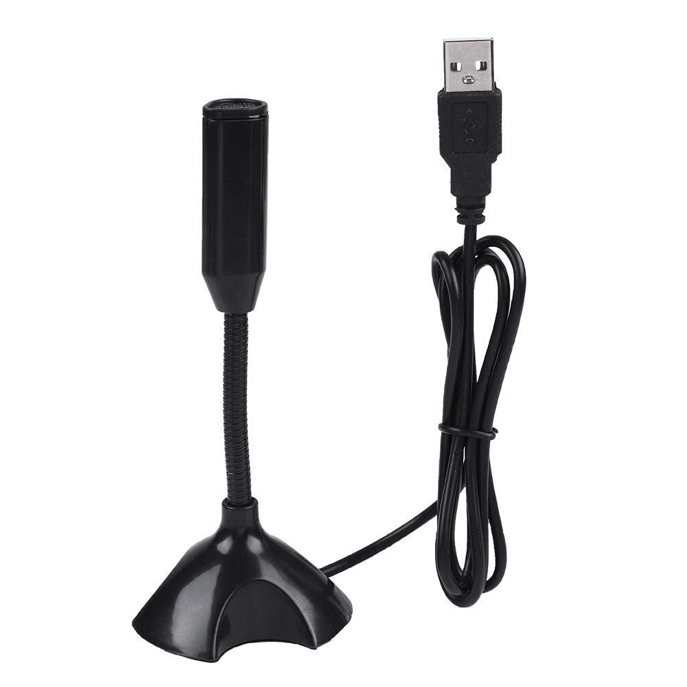 USB Computer Microphone, Plug &Play Desktop Condenser PC Laptop Mic, Compatible with Windows/Mac, Ideal for for Recording, Gaming, Singing, YouTube