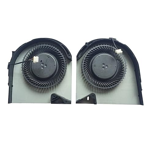 (1 Pair) New CPU GPU Cooling Fan Cooler Intended for Dell Precision 7530 7540 Series MG75090V1-C170-S9A MG75090V1-C160-S9A NS85C13-17G23 17G24 DC5V