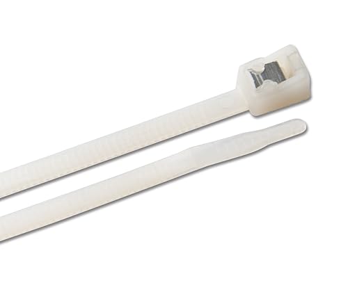 Ancor 199278 Cable Tie, Self-Cutting, 11", Natural, 20pc/Bag