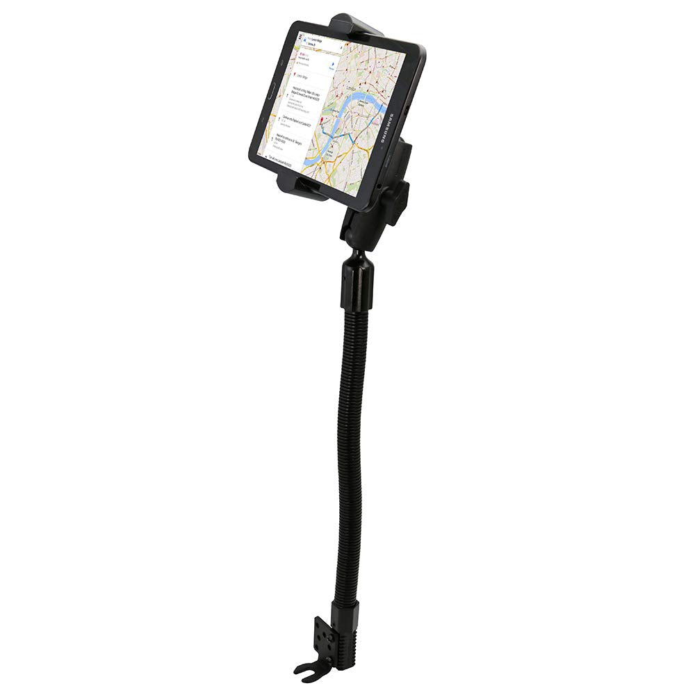 ARKON Mounts RoadVise XL Seat Rail Car Phone Mount | for Cars & Trucks | Fully Adjustable | Flexible 18" Arm | Solid 3.75" Shaft | Sturdy Seat Rail or