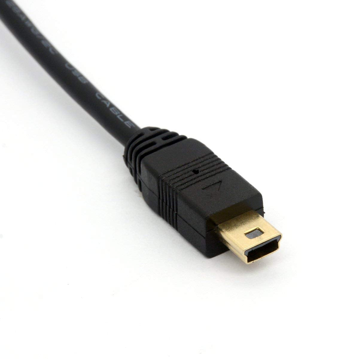 GLHONG Angle USB Type C to Micro USB Cable, 90 Degree USB-C Male to Micro-B Male Adapter Converter for MacBook Pro, Laptop, Android Devices(Only