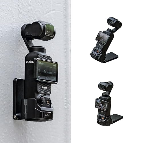 SUREWO Magnetic Mount Stand for DJI Osmo Pocket 3,Upgraded Pocket 3 Magnetic Camera Stand Expansion Adapter Mount Bracket Compatible with DJI Osmo