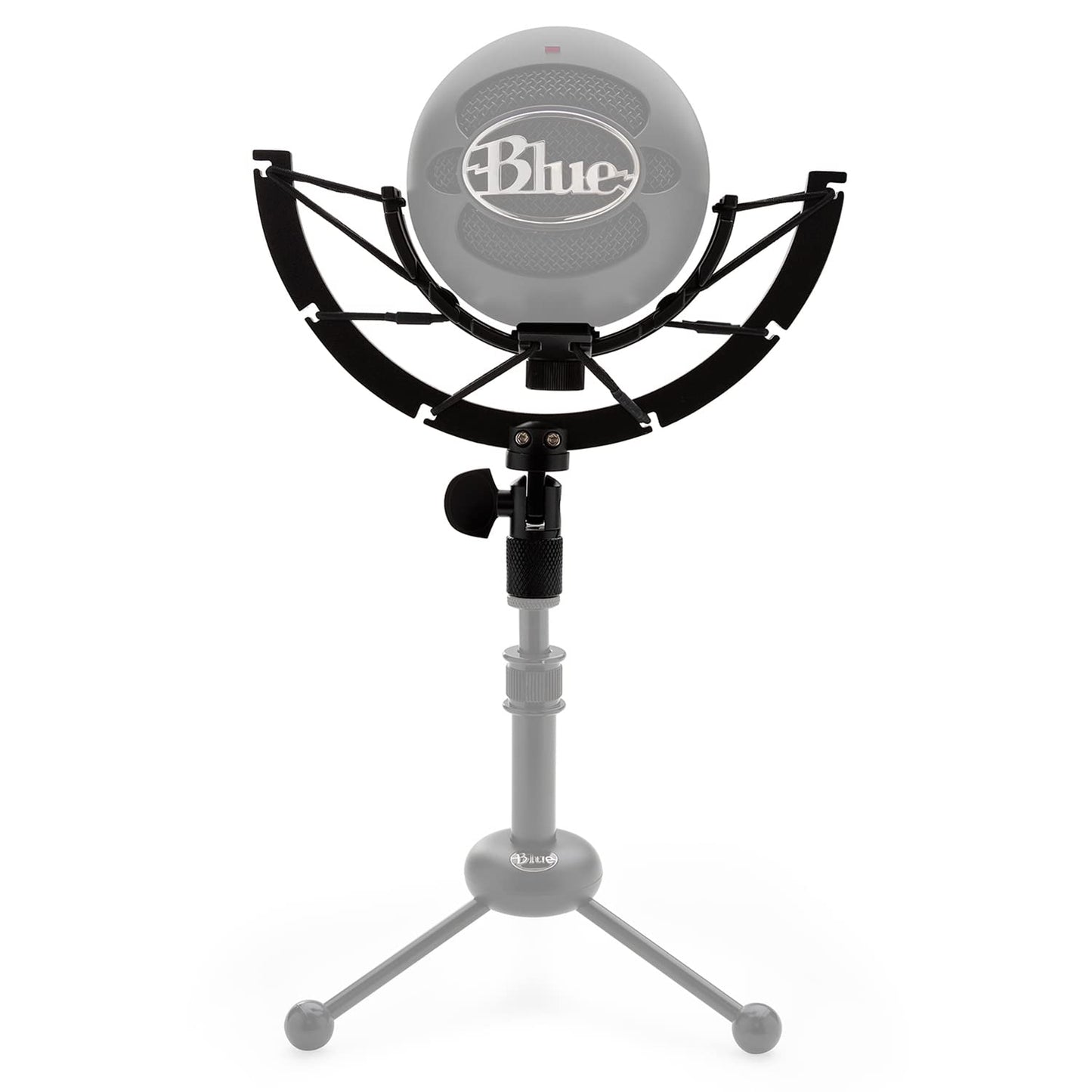 Knox Gear Multi-Purpose Shock Mount for Blue Snowball and Snowball Ice Condenser Microphone, Clamp Connector Made w/Alloy Steel Combats Vibration