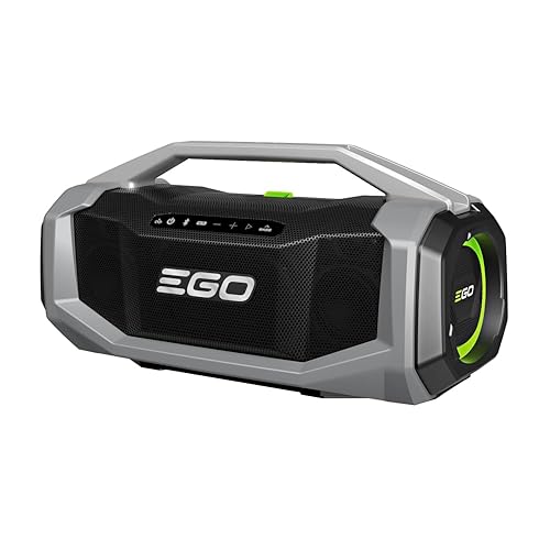 EGO Power+ 180W Bluetooth Speaker, Compatible with All EGO 56V Batteries, Tool Only - SK1800