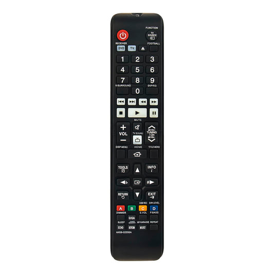 New AH59-02550A Replace Remote Fit for Samsung HT-F453K HT-F453HK HT-F445K HT-F455K HT-F450BK HT-F453RK HT-F450RK HT-F453HBK HT-F453HRK HT-F455BK