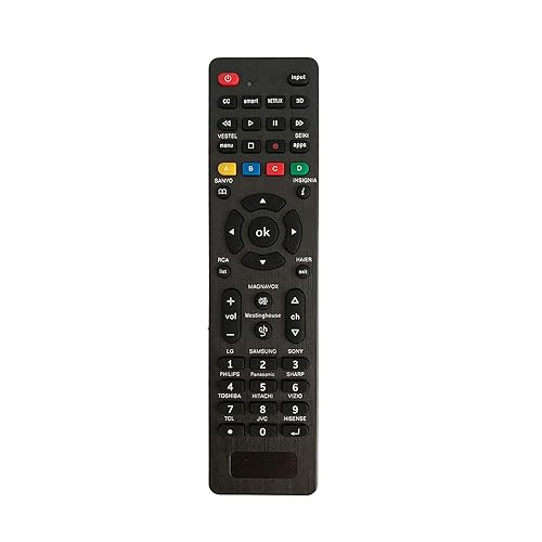 AMAIRIYCA Universal Remote for jvc,Samsung,LG, Sony,Vizio, Philips, Toshiba, Hitachi,haier, Panasonic, Smart TVs-Simple Settings Required