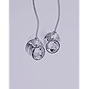 VOXii Premium Cristal Wired Earbuds, Diamond in-Ear Earphones with Microphone, with One USB-C to 3.5 mm Jack Adapter, Comfortable Fit, Deep Bass…