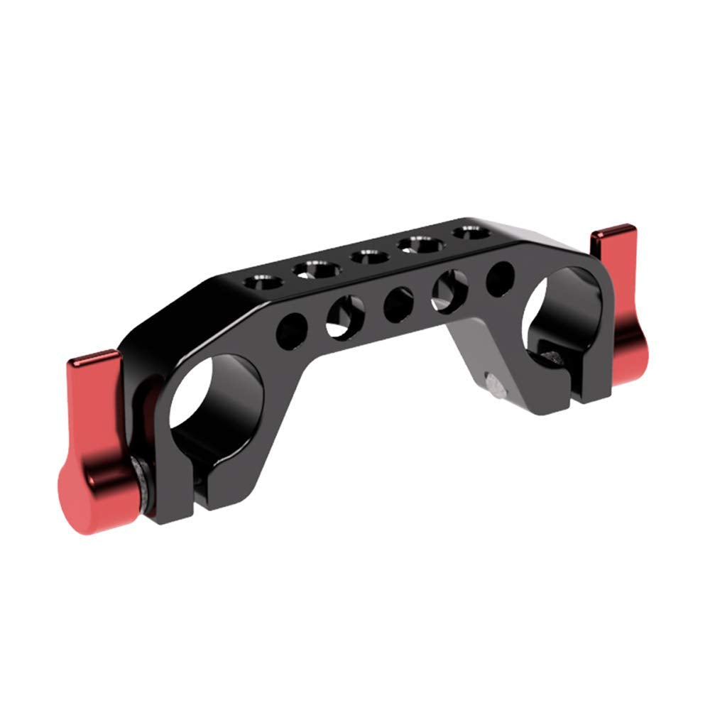 HEDBOX Hold II System - Multi-Type Hole Functional Universal mounting Cheese Plate, 120 Various Threads, with 15mm Rail-Block for DSLR Rail System