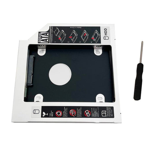 2nd Second SATA Hard Drive HDD SSD Optical Bay Caddy Frame Tray for ASUS k55N N56JN N56VZ-S4278H