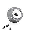 ZenFrekvens Dynamic Ferrofluid Bluetooth Speaker with Rhythm LED Light & Dancing Liquid Display - Interactive Audio Visualizer for Gaming, Desktop