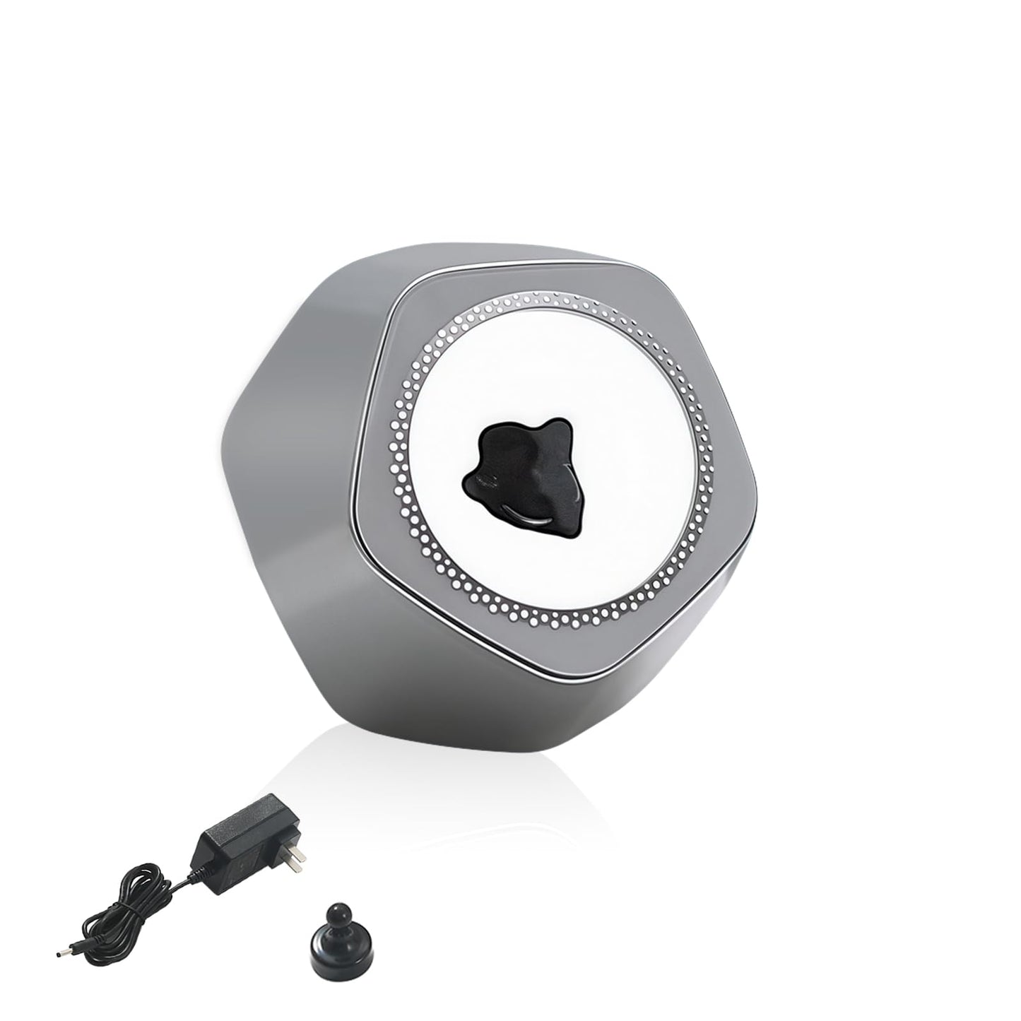 ZenFrekvens Dynamic Ferrofluid Bluetooth Speaker with Rhythm LED Light & Dancing Liquid Display - Interactive Audio Visualizer for Gaming, Desktop