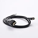 Mini HDMI to HDMI Cable - High Speed (3 ft) - clocked at 10.2 Gbit/s, Bandwidth of 340 MHz - 3D BluRay or TV - 24k Gold Plated Contacts