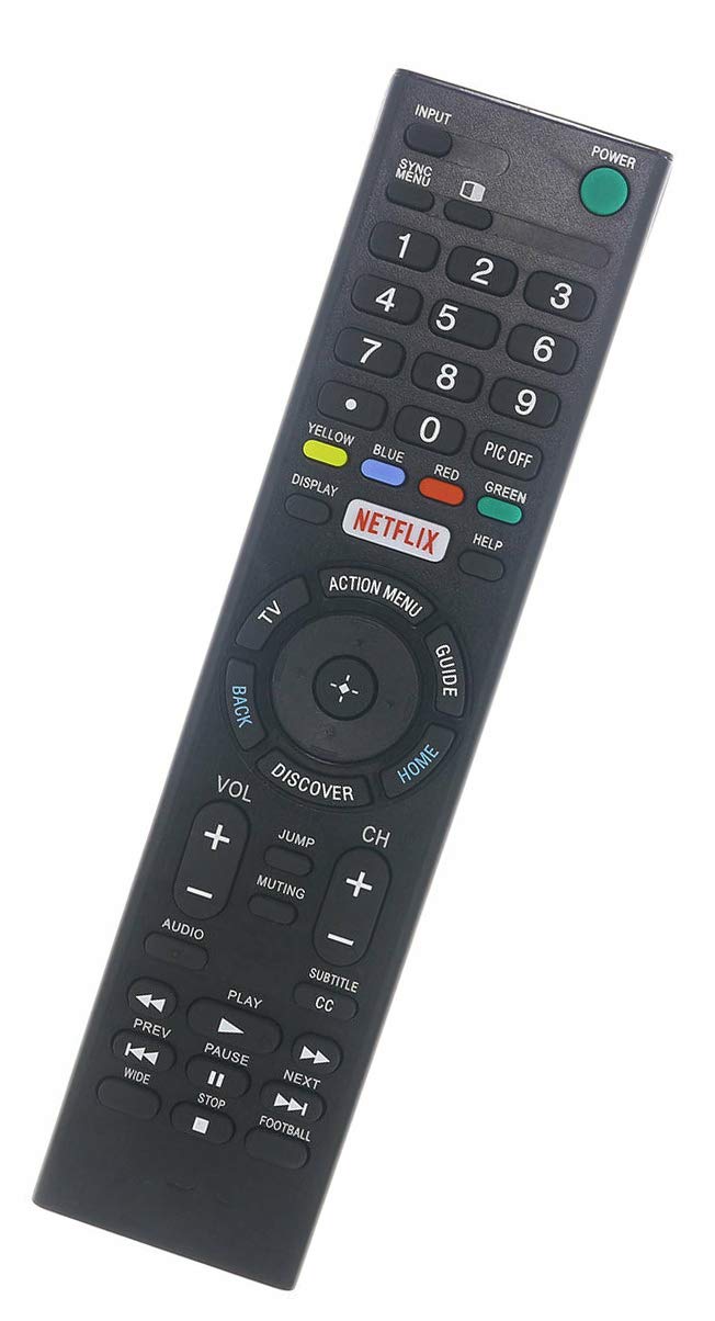 Replaced Remote Control Compatible for Sony KDL-50W800C XBR-43X830C KDL-65W800C XBR-55X810C XBR-65X810C XBR-65X850C XBR-65X907C XBR-75X930C